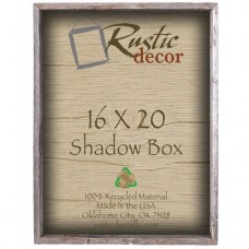 Rustic Decor Collectible Shadow Box Picture Frame   